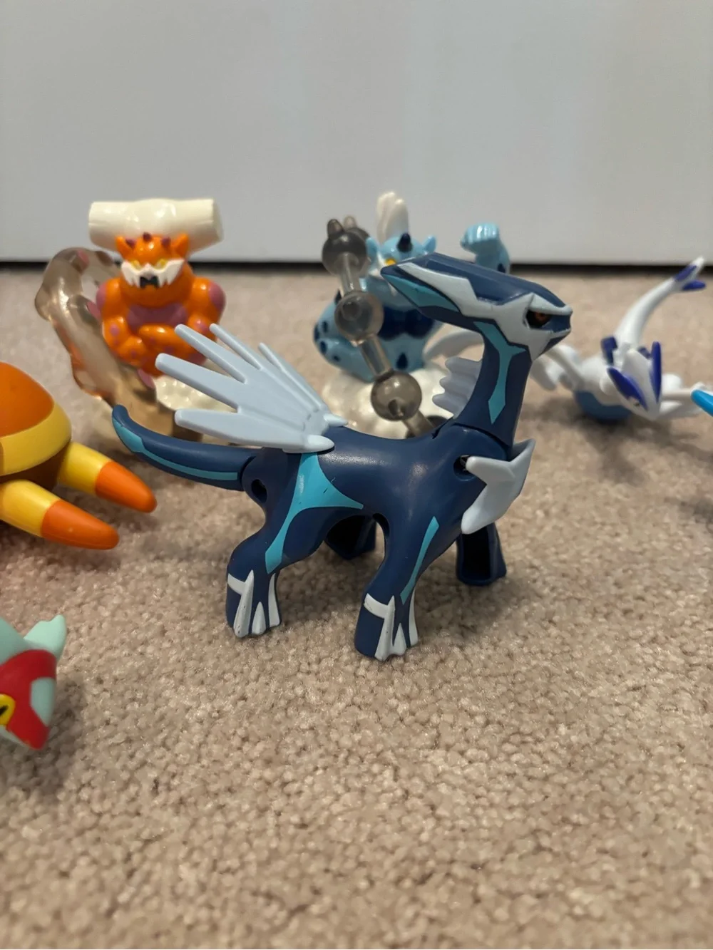 Pokemon Landorus Thunderus Dialga McDonalds Toy Lot Latias Grubbin Collectible